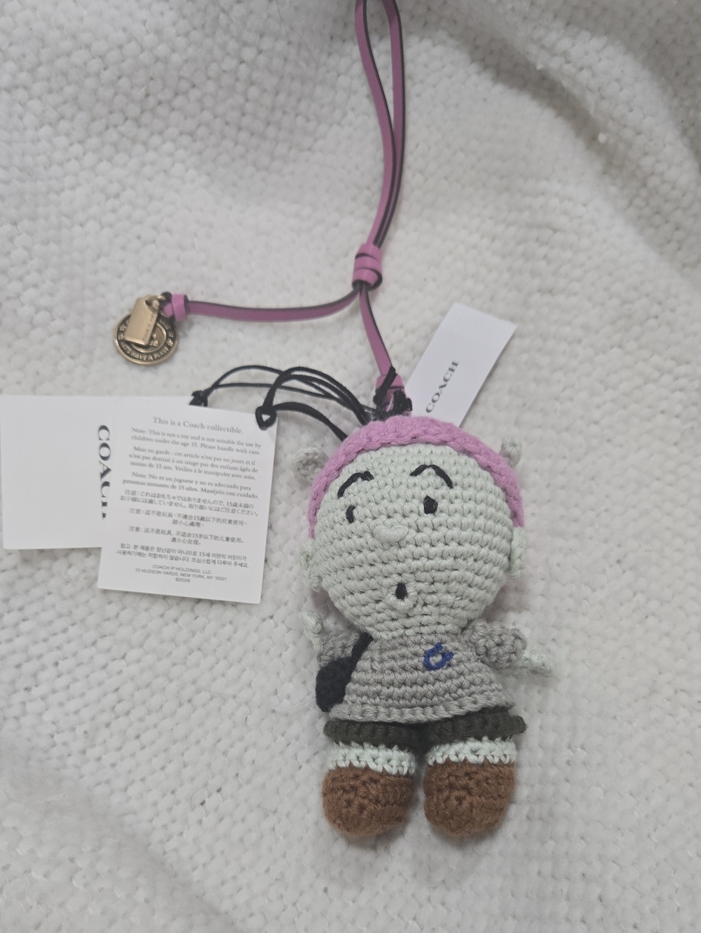 Coach Brain Dead Charm